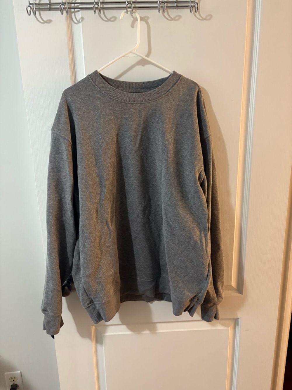 Old Navy Gray Oversized Crewneck Sweatshirt XL Tall Never Worn